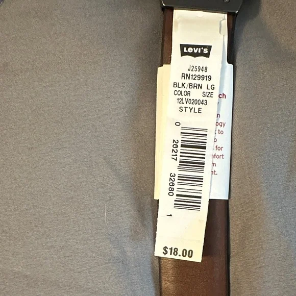 Levi's Black Belt (L) - Picture 3 of 4